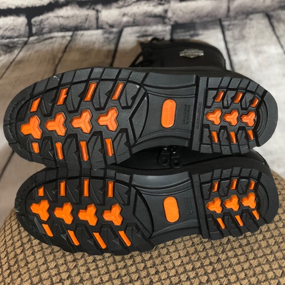 8.5 New Harley - Davidson leather riding Boots - Picture 6 of 8